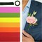 Crepe Paper Flower DIY Kits, 7 Rolls Rainbow Bright Colors Crepe Paper Rolls Green Floral Tape and 50 Green Floral Iron Wire for Wedding Festival Party Wreath Making Supplies DIY Flower Crafts